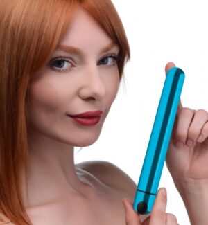 Rechargeable Bullet Vibrator - Blue