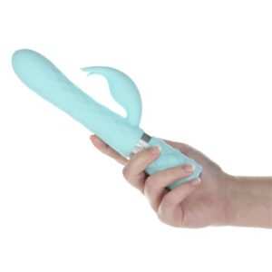 Luxurious Dual-Motor Clitoral Vibrator -Teal