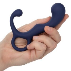 Bendable Silicone Butt Plug Blue