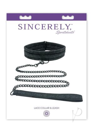 Lace Sex Collar and Leash