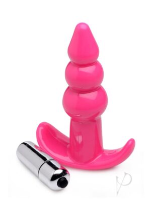 Vibrating Butt Plug - Pink