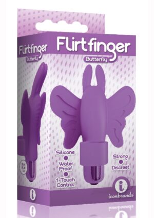 The 9 Flirt Finger Butterfly Purple