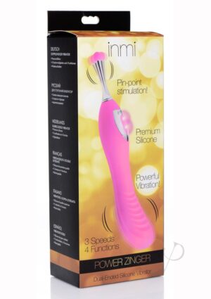 Power Zinger Dual-Ended Silicone Vibrator