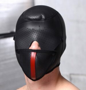 Sex Hood with Removable Blindfold and Mask