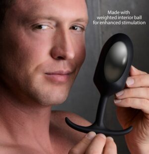 Silicone Weighted Butt Plug - XL