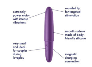 Power Bullet Vibrator 6 - Purple