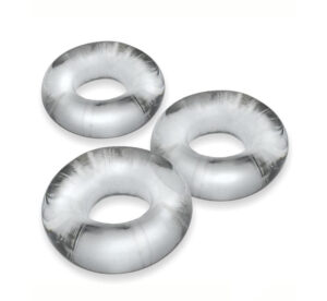 Non-Vibrating Penis Ring 3 pack – Clear