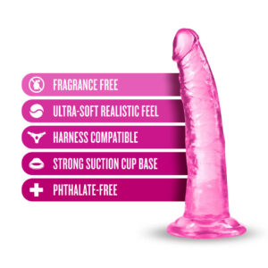 Suction Cup Dildo - Pink