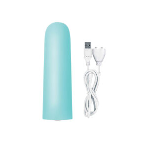 Mini Silicone Vibrator - Aqua