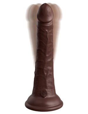 Dual-Density Dildo 7 - Brown