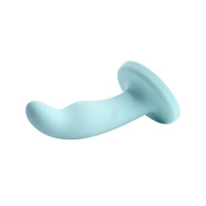 Suction Cup Strap On Dildo 6 - Blue