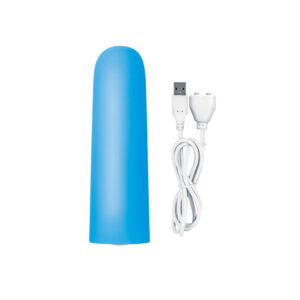 Mini Silicone Vibrator - Blue