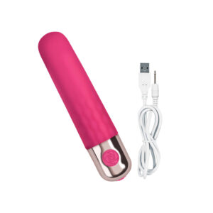 Travel Silicone Vibrator - Pink