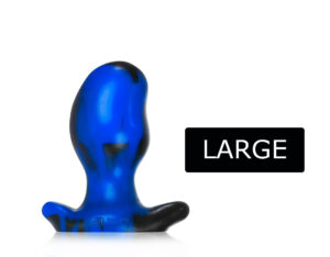 Silicone Butt Plug Large - Blue