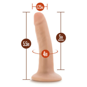 Suction Cup Dildo - Vanilla