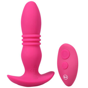 Remote Control Butt Plug - Pink