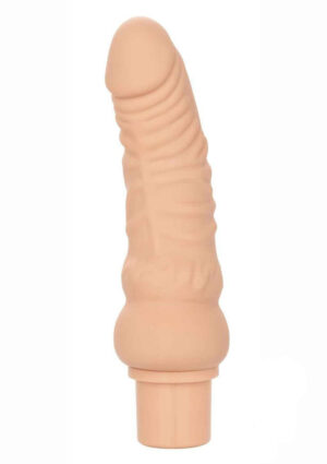 Curvy Realistic Vibrator - Ivory