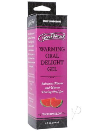 Warming Lubricant Gel Watermelon 4oz