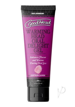 Warming Lubricant Cotton Candy 4oz Bulk