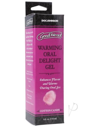 Warming Lubricant Gel Cotton Candy 4oz