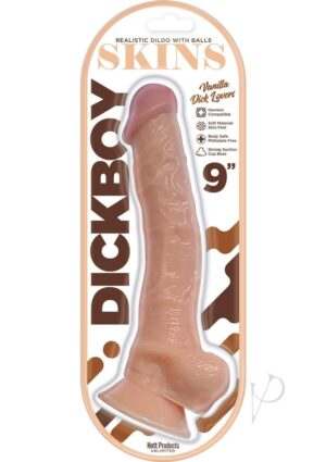 9 inches Suction Cup Dildo - Vanilla