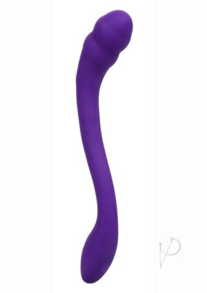 Rechargeable Silicone Vibrator – Purple