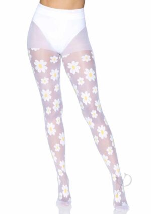 Daisy Nylon Sheer Tights