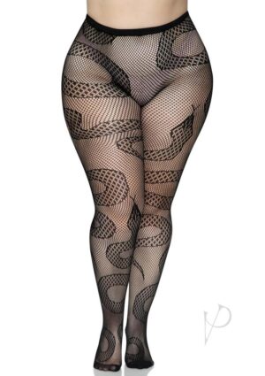 Net Sexy Tights and Pantyhose 1x/2x Black