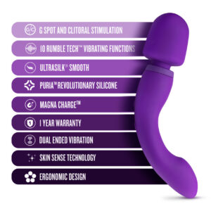 Wand Vibrator Purple