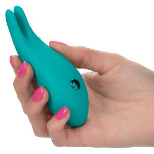 Rechargeable Silicone Finger Vibrator – Green