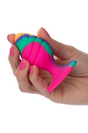 Silicone Butt Plug Medium – Multicolor