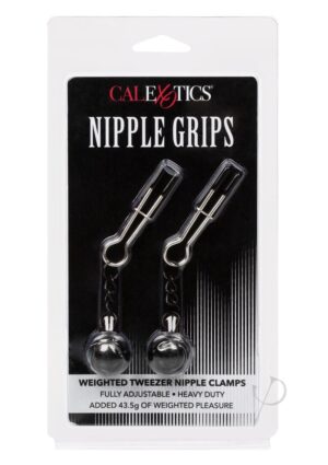 Nipple Clamps California Exotics - Silver/Black