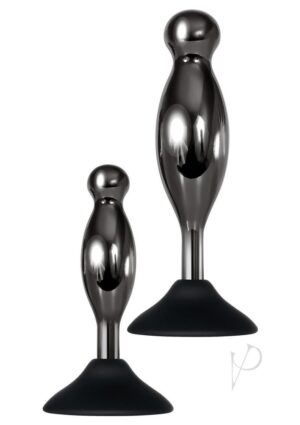 Metal Butt Plugs Set – Black
