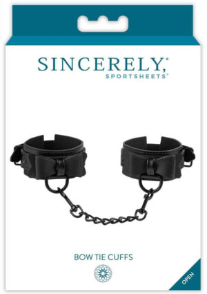 Bow Tie Wrist & Ankle Cuffs