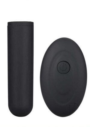 Vibrator With Remote Control Black