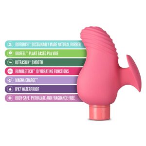 Finger Vibrator Coral