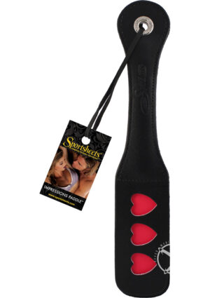 Heart Impression Spanking Paddle