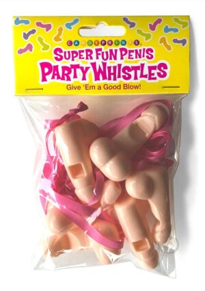 Party Whistles 6pk Bachelorette Party Supplies