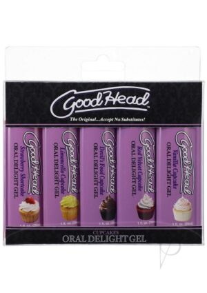 Goodhead Oral Delight Gel Cupcake 5pk