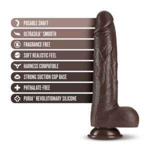 Vibrating Dildo Choco