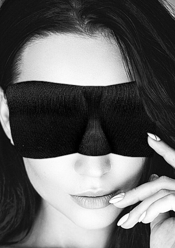 Ouch Satin Curvy Eye Mask