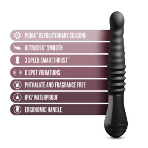 Thrusting Vibrator Black