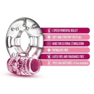 Vibrating Penis Ring Pink