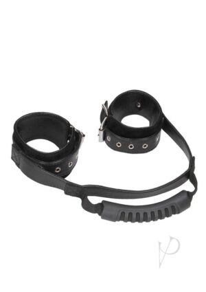 Handcuffs With Handle Black