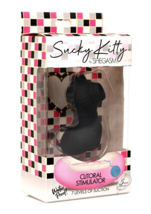 Clitoral Sucking Vibrator Black