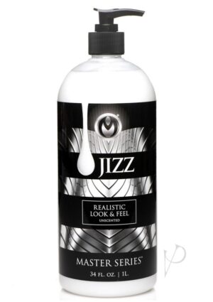 Ms Jizz Unscented Water Based Lube 34oz