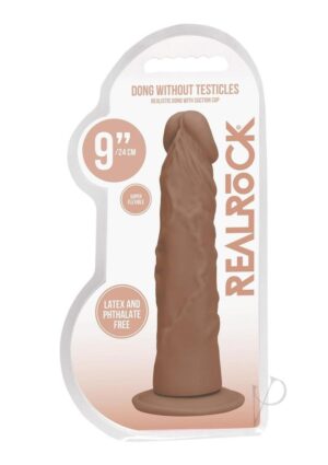 Realrock Dong Without Balls 9 Tan