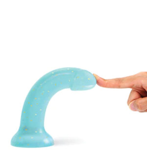 Silicone Dildo With Suction Cup Nightfall - Blue