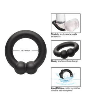 Non-Vibrating Penis Ring Black