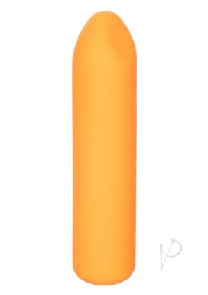 Silicone Rechargeable Bullet Vibrator- Orange